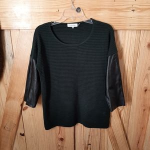 Womens Calvin Klein green sweater small